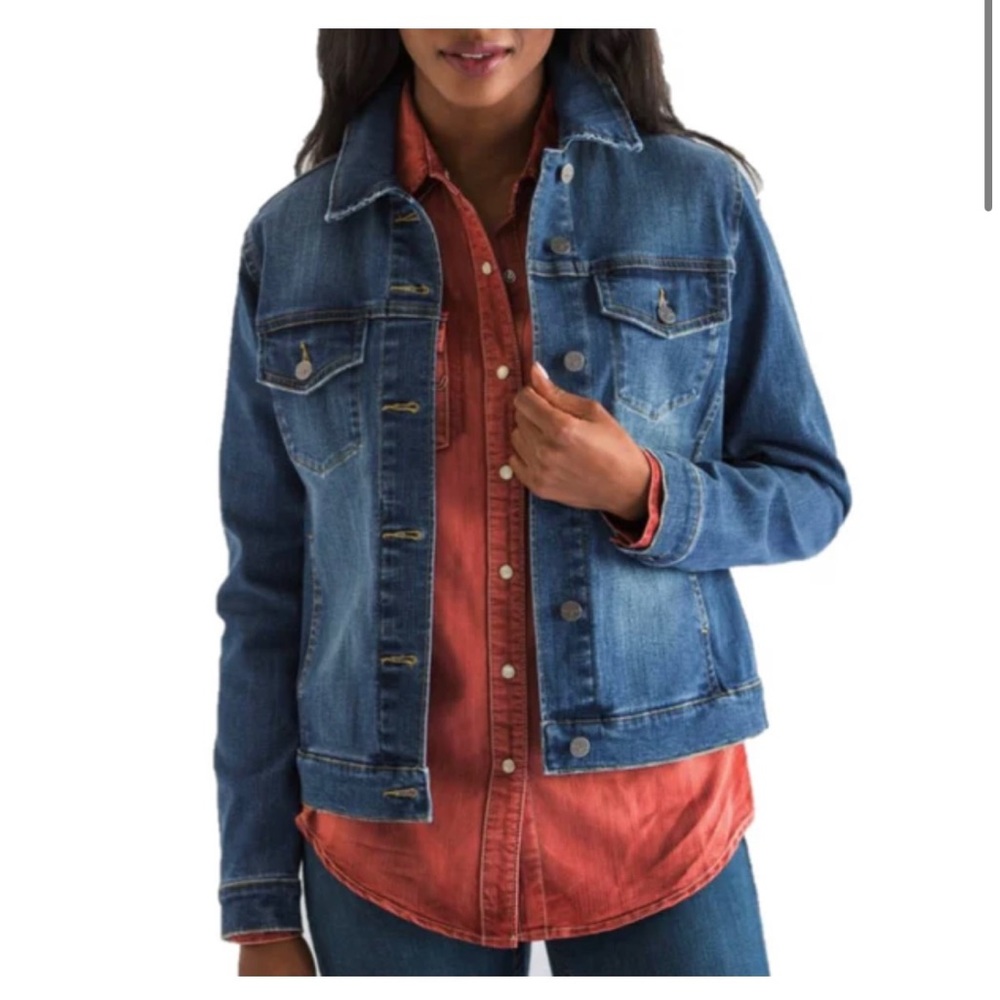 Kimes Ranch Jean Jacket Size Large